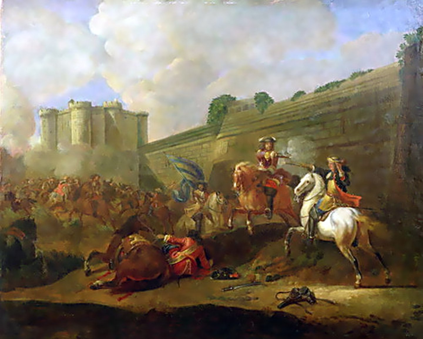 <p>A series of violent uprisings during the early reign of Louis XIV triggered by growing royal control and increased taxation</p>