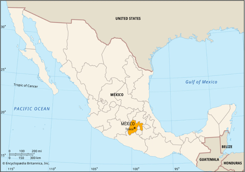 <p>A highland basin surrounded by volcanic mountains, was a political and cultural center of Mesoamerica. It was the home of Teotihuacan (Classic period) and later the Aztec Empire (Postclassic period). Known for its fertile lands and chinampa agriculture, this region played a pivotal role in trade and urbanization.</p>