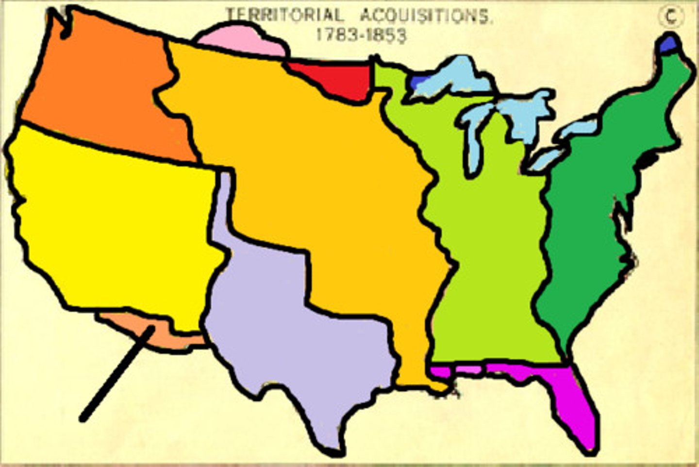 <p>The United States purchased even more land from Mexico with THIS. This set the current borders of the lower 48 states.</p>