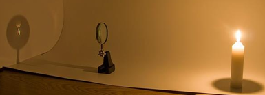 <p>It is where light is focused</p>