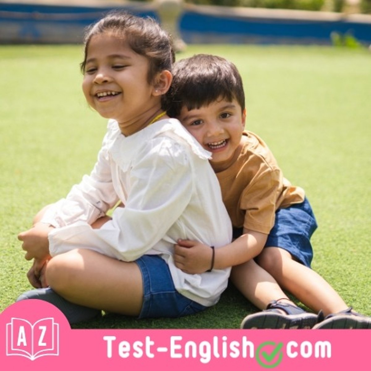 <p>Tommy and his sister _____ really well. They are always playing together.</p>
