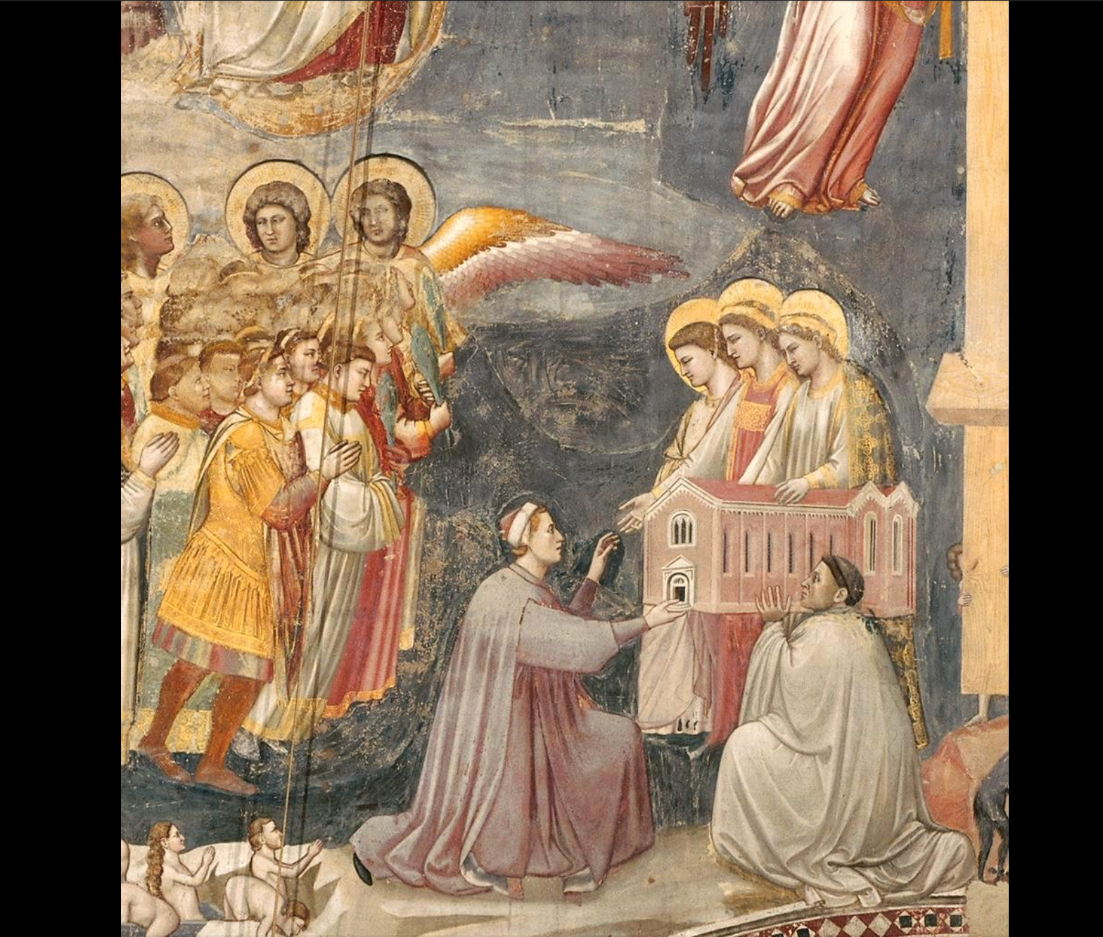 <p>Who is this in this Fresco Painting</p>