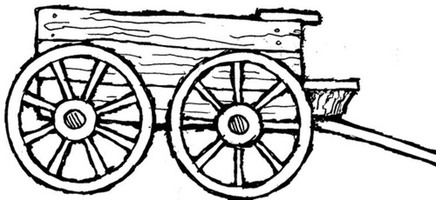 <p>wagon, cart</p>