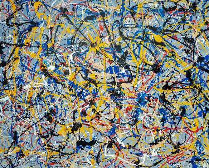 <p>Action Painting</p>