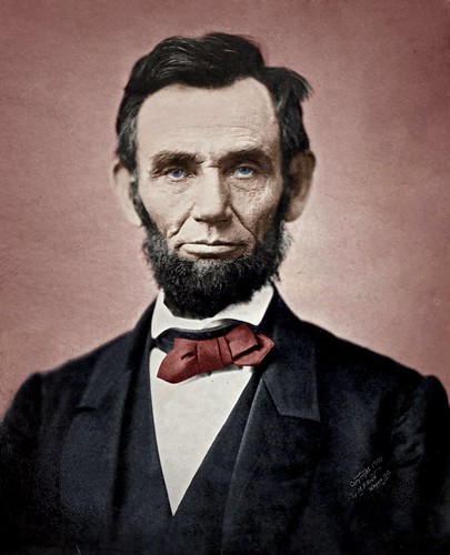 <p>16th President of the United States saved the Union during the Civil War and emancipated the slaves; was assassinated by Booth (1809-1865)</p>