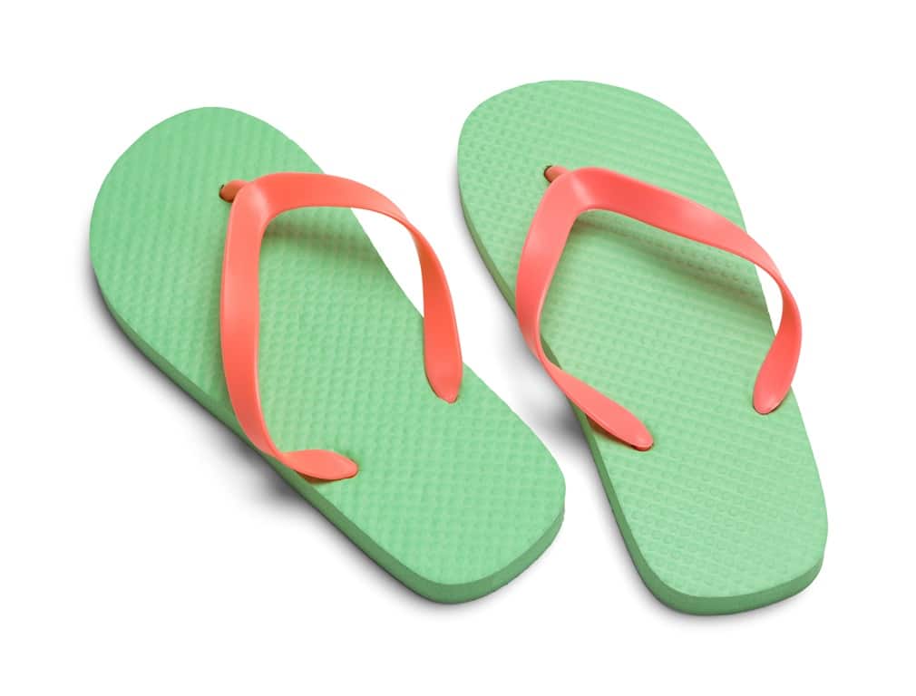 <p>der Flip-Flop, -s</p>