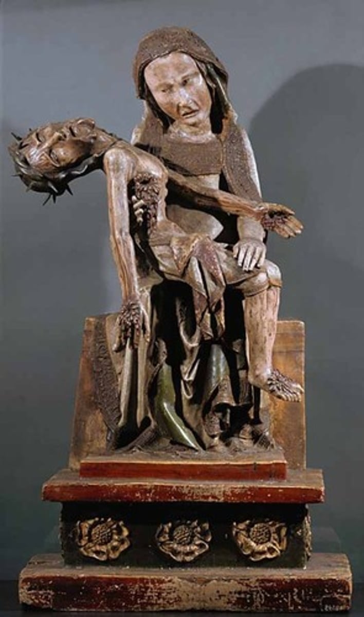 <p>Late medieval Europe</p><p>c. 1300-1325 C.E.</p><p>Painted wood</p>