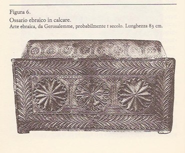 <p>Ossario ebraico in calcare</p>