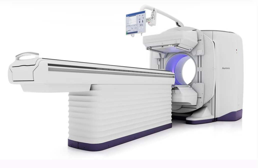 <p>A general-purpose dual-headed SPECT/CT (Ascend is on back)</p><p>128 slice CT, 40 mm coverage</p><p>Truly Hybrid System</p><p>AI for the first time in NM </p>