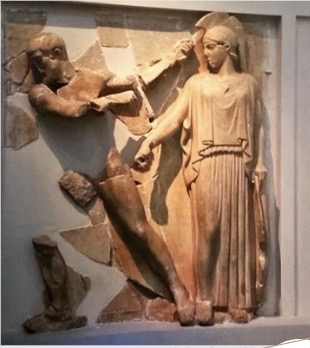 Metopes of the Temple of Zeus at Olympia: Heracles and the Stables of Augeas