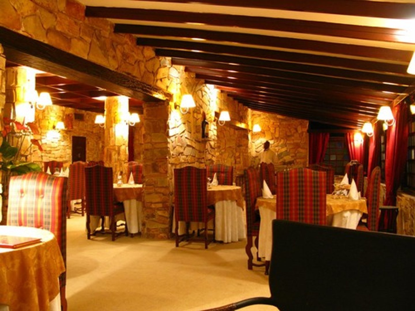 <p>a restaurant</p>
