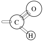 <ul><li><p>Carbonyl group</p></li><li><p>found in sugars & formaldehyde</p></li></ul>