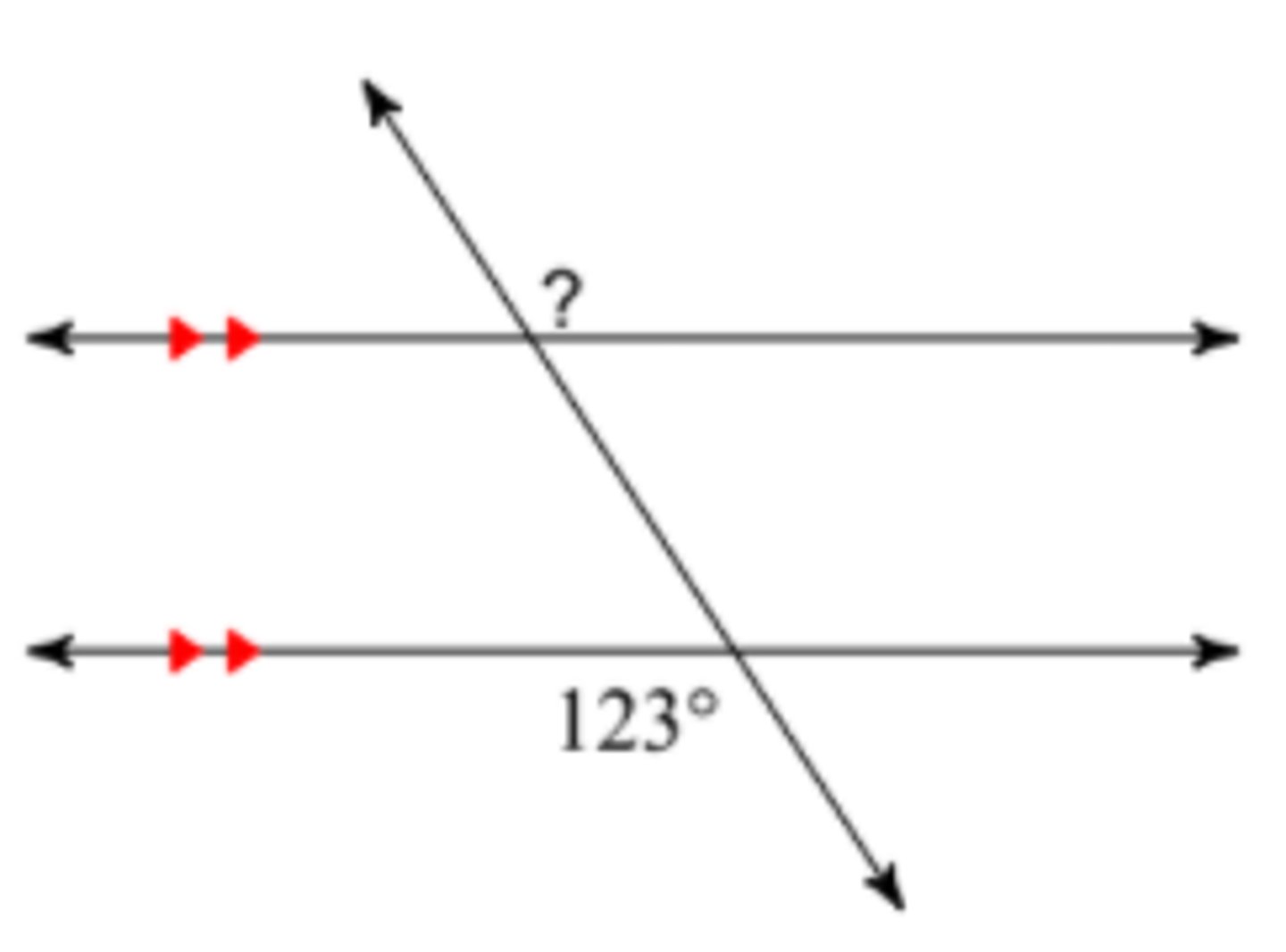 <p>What is the missing angle?</p>