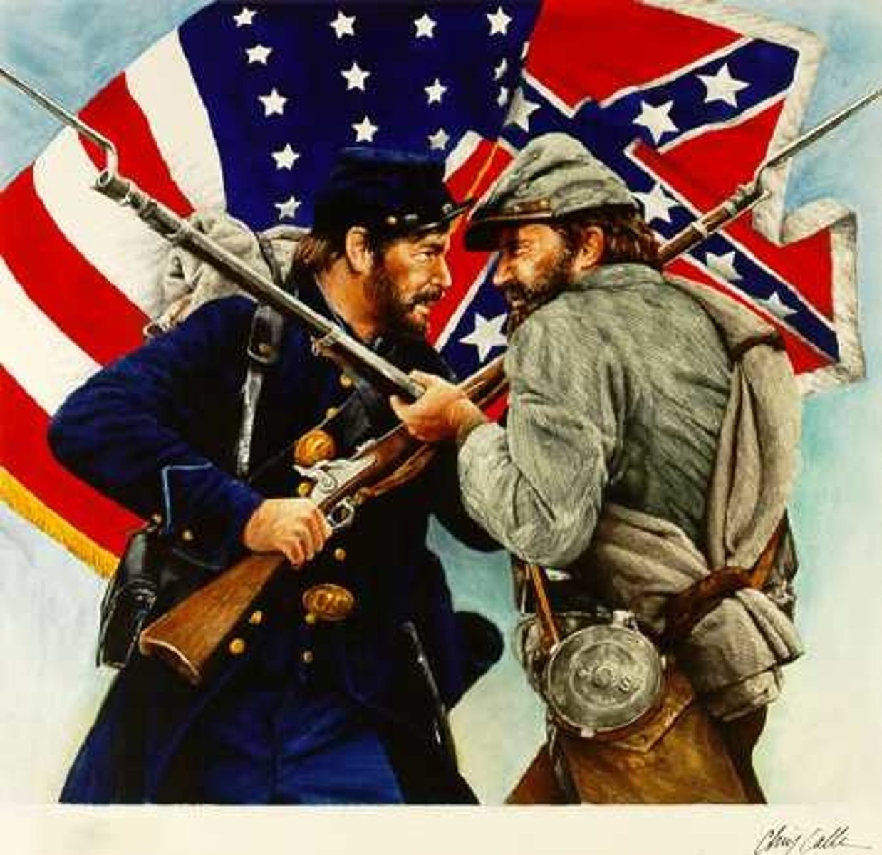 <p>deadliest war in American history; conflict between north (union) and south (confederacy); 11 southern slave states wanted to secede from Union</p>