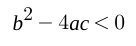Value will always be negative