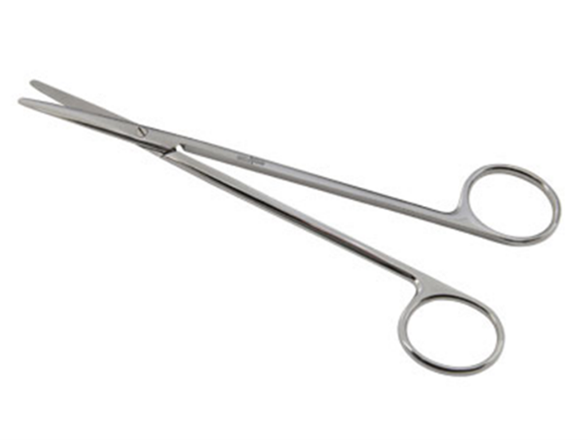 * Longer handle than cutting blade length
* Used for finer tissue dissection
  * Abdominal Surgery
    * Cystomy
    * Gastrotomy