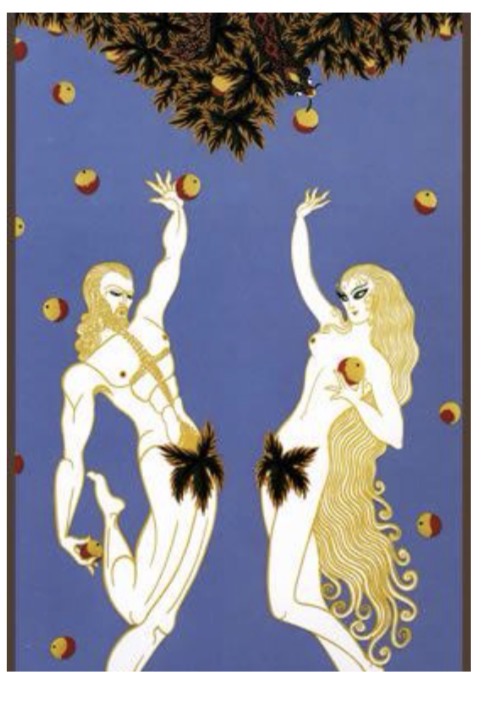 <p><span>Эрте. Adam and Eve</span></p>