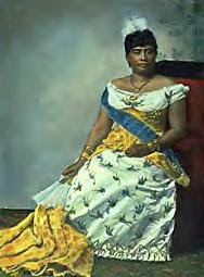 <p>Queen of Hawaii, overthrown by Sanford DOle.</p>