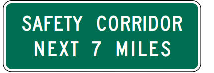 <p>Safety Corridors</p>