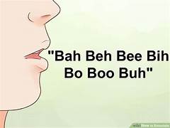 <p>Enunciate</p>