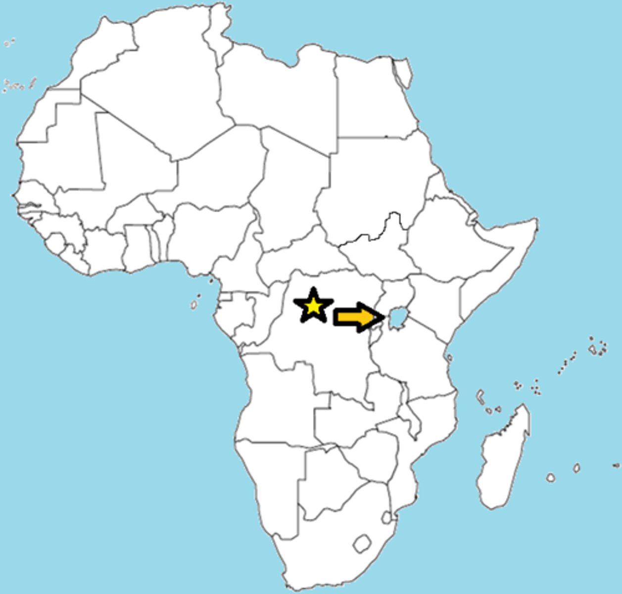 <p>the largest lake in Africa and the 2nd largest fresh water lake in the world</p>