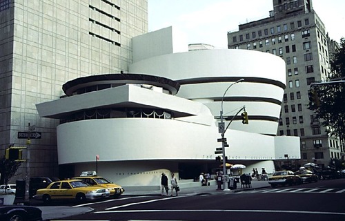 <p>Building</p><p>Solomon R. Guggenheim Museum</p><p>1959</p><p>opened in 1959, and contains one of the most impressive and comprehensive collections of Modern art, spanning mid-19th-century Realism to Postmodern sculpture and installation.</p>