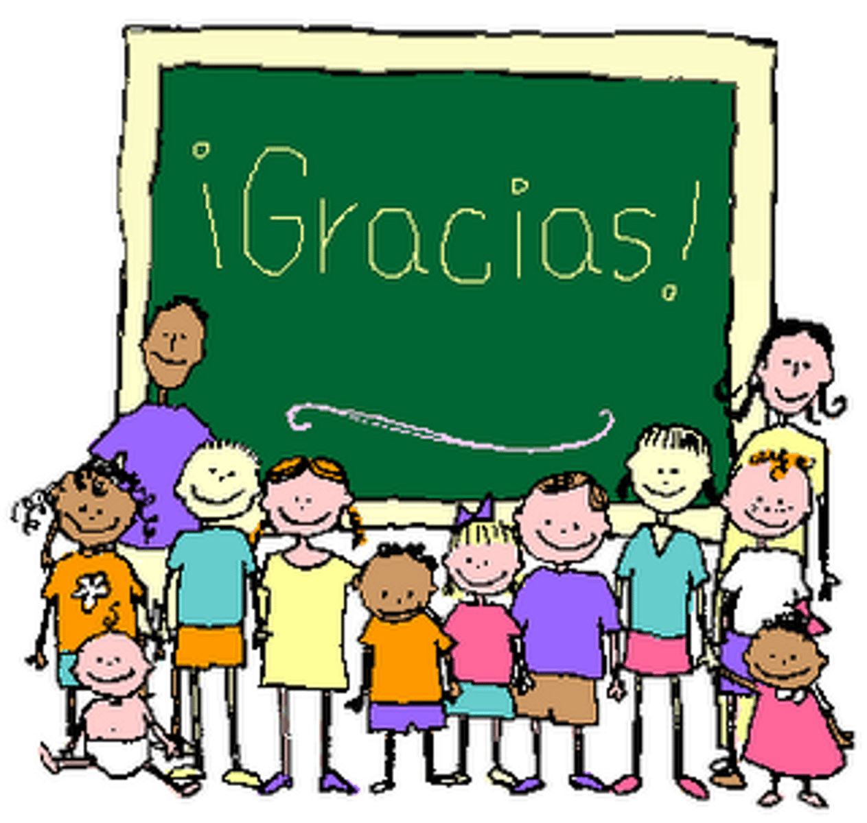 <p>to thank</p>