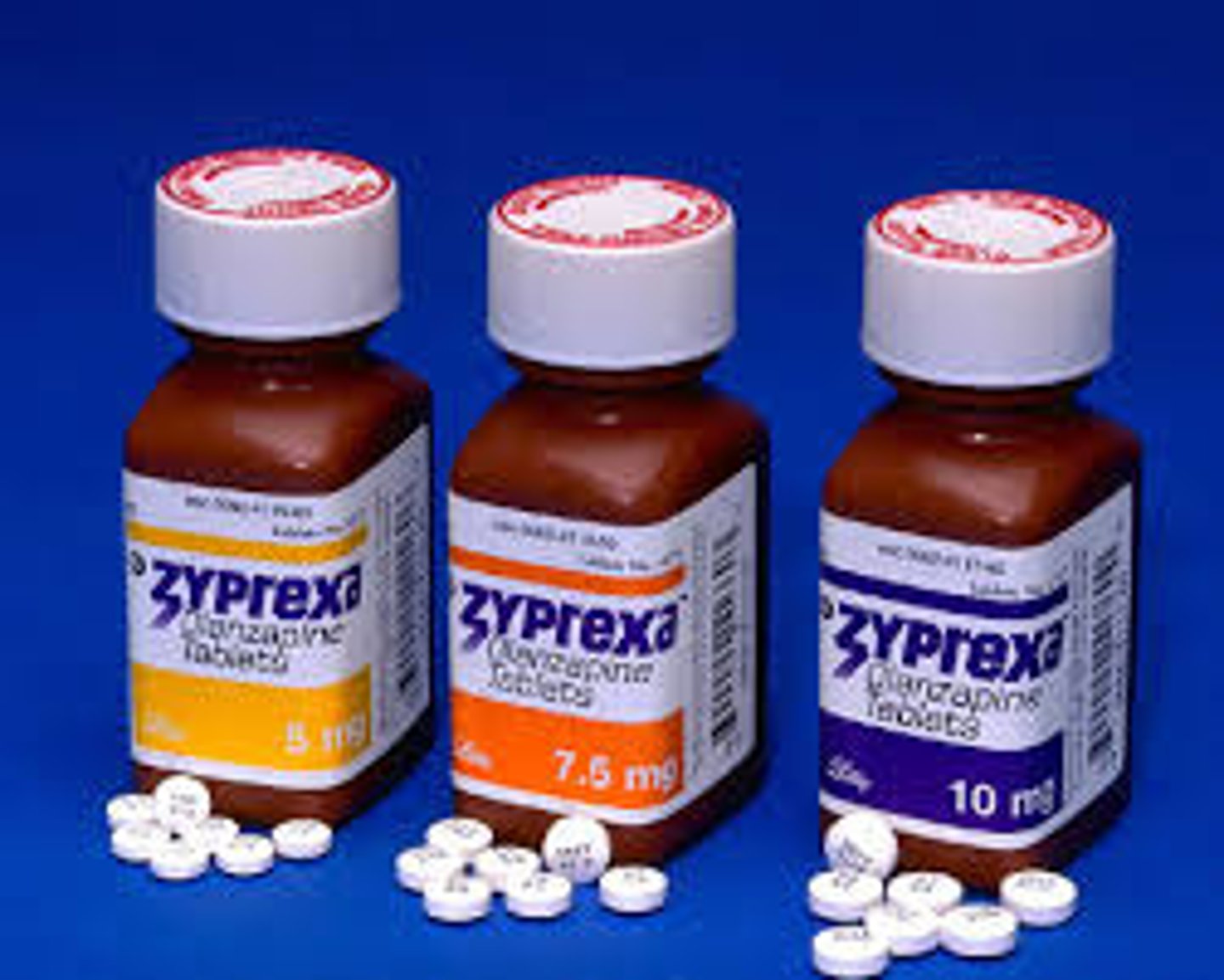 <p>Olanzapine</p><p>Antipsychotic</p><p>Schizophrenia, Bipolar Disorder</p>