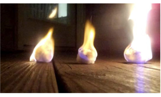 <p>the conversion of a new substance to a new substance via a chemical reaction</p>