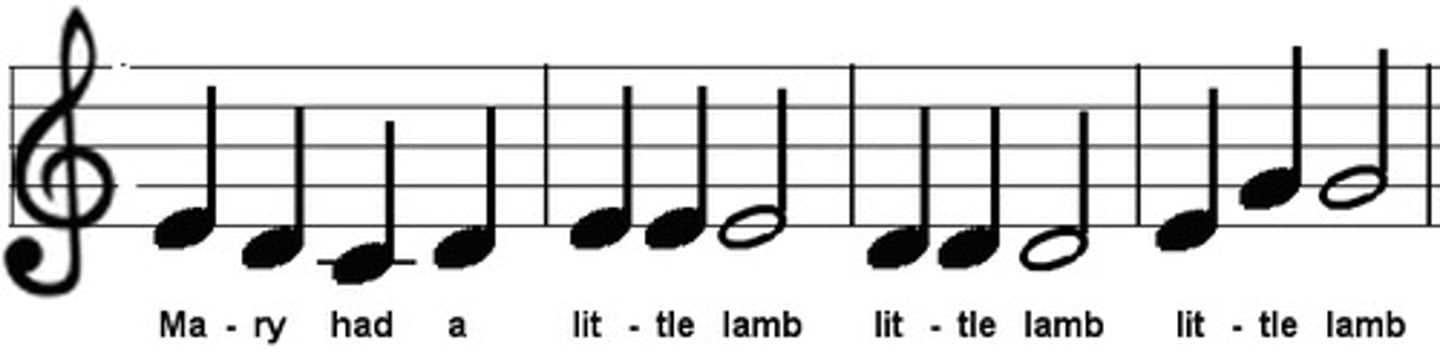 <p>movement of a melody upwards or downwards using the note of the scales in order</p>