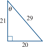 <p>find the value of θ, correct to one decimal place</p>