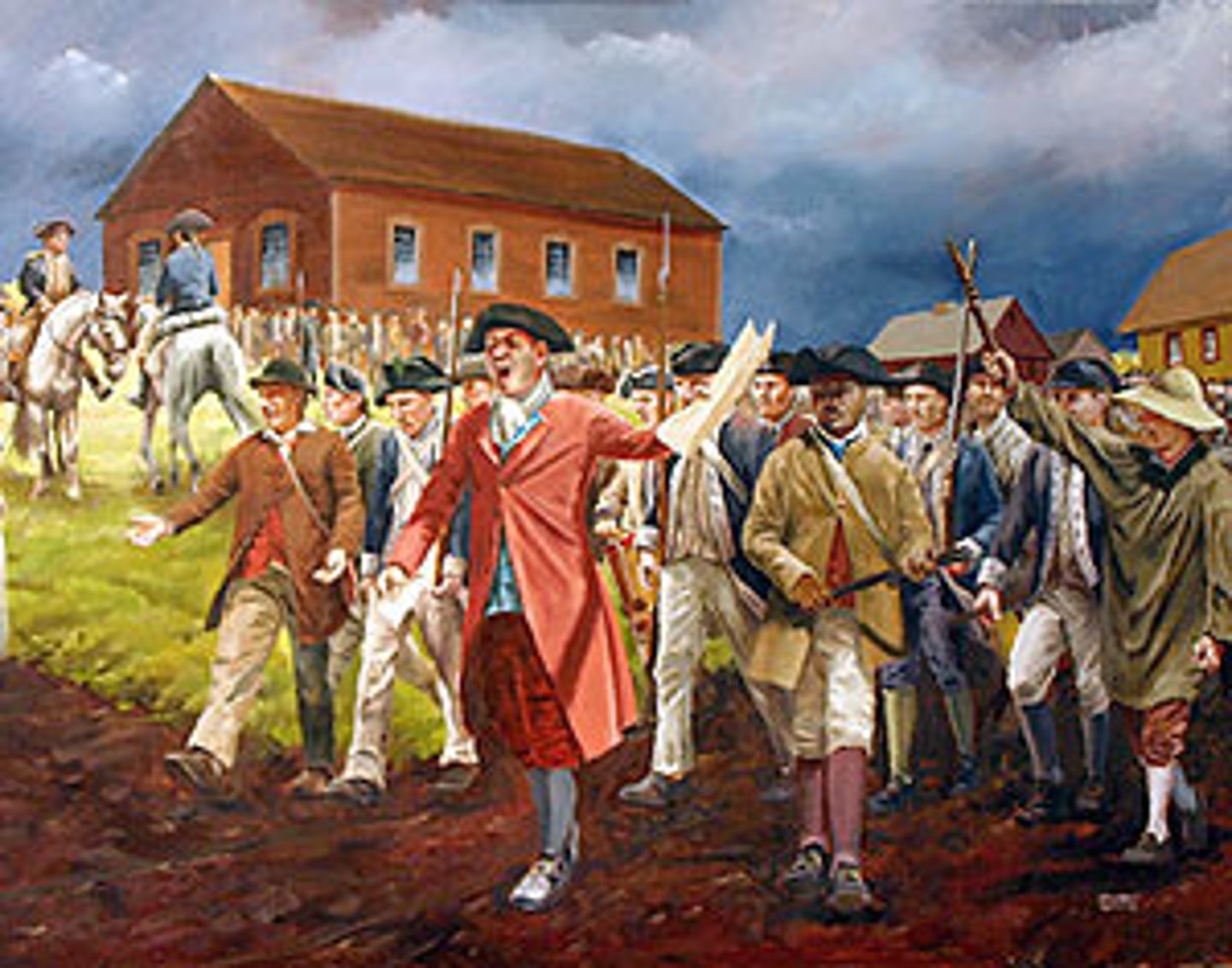 <p>The Revolution led to the overthrow... of British rule of the colonies.</p>