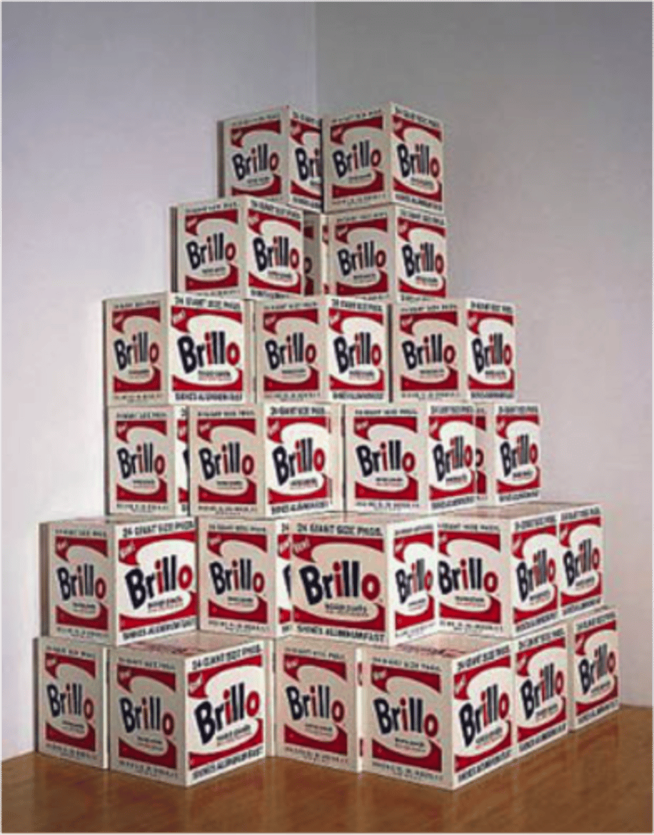 <p>Andy Warhol ; Pop Art américain, reproduction à l'échelle 1:1</p>