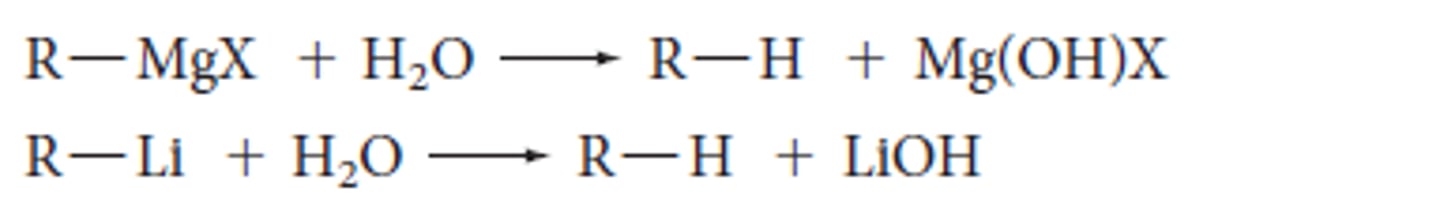 <p>Any alcohol (-OH(-)) attacks, adds H to C(alpha) and forms salts</p>