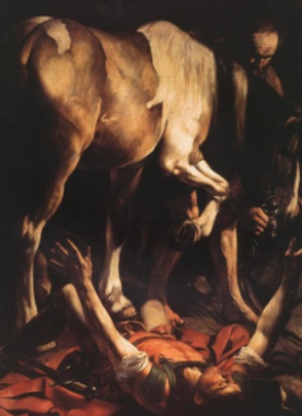 <p><span>Michelangelo Merissi de Caravaggio Iglesia de Santa María de Popolo en Romo Italia.</span></p>