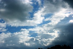 it's cloudy