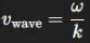 <p>and the other formula is </p><p>v = f*⋌</p><p>where, </p><p>v → Velocity of the wave</p><p>f → Frequency</p><p>⋌ → Wavelength</p>