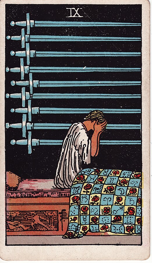 <p>Nine of Swords</p>
