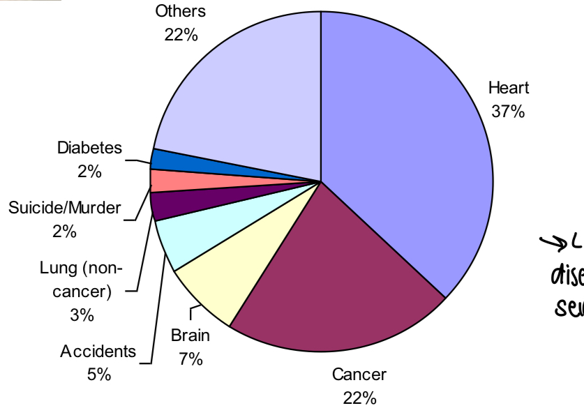 <p>Lots of diseases are self inflicted </p>