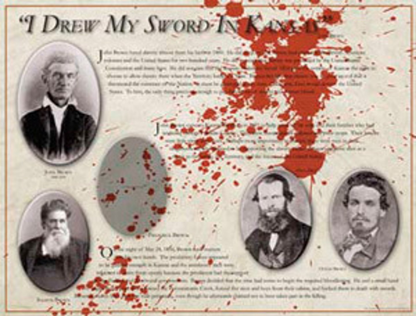 <p>In reaction to the sacking of Lawrence (Kansas) by pro-slavery forces, John Brown and a band of abolitionist settlers killed five pro-slavery settlers north of Pottawatomie Creek in Franklin County, Kansas.</p>