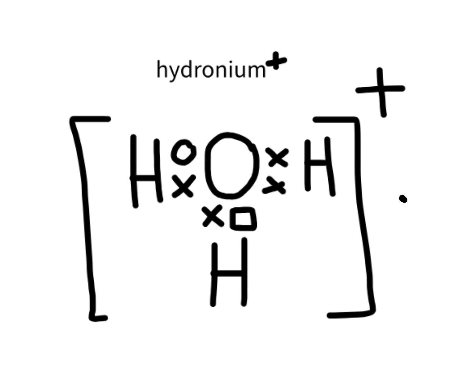 <p>H<sub>3</sub>O<sup>+</sup></p>