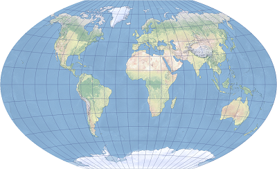 <p>Winkel Tripel Projection</p>