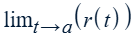 <p>Limit of a 2-D (3-D) vector-valued function, r(t) = &lt;f(t),g(t),(h(t))&gt;</p>