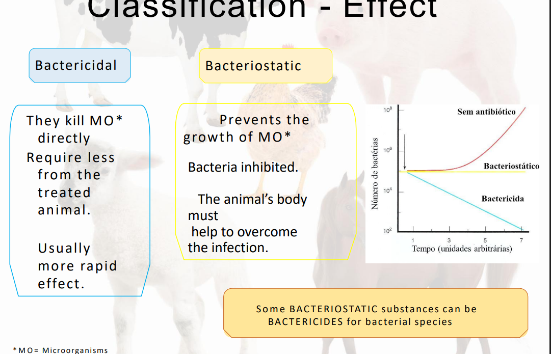 <p>Bactericidal v bacteriostatic </p>