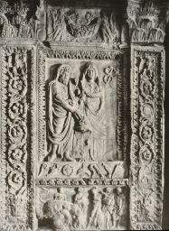 <p>Septimius Severus and Julia Domna Offering Sacrifice</p>