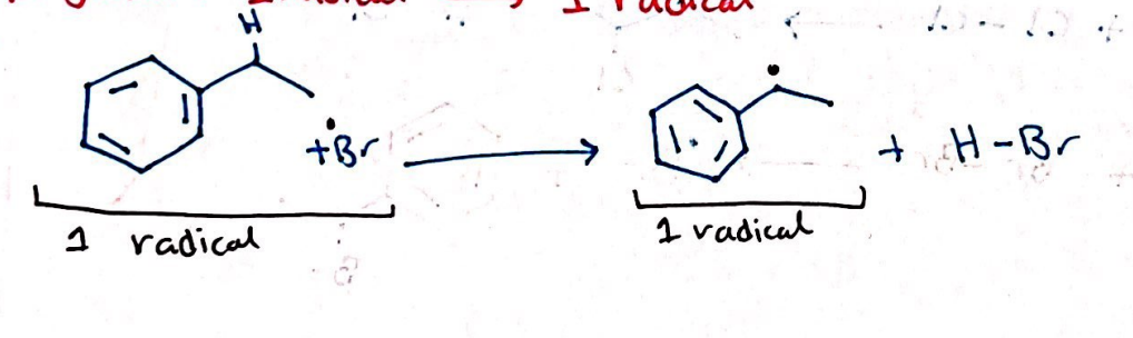 <p>Initiation, propagation, or termination?</p><p>1 radical to 1 radical</p>