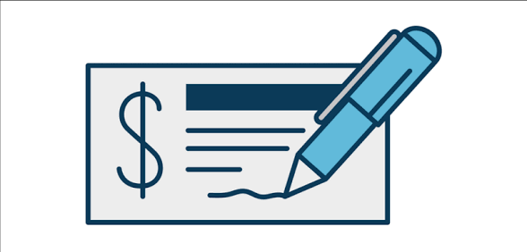 <p>A salary</p><p><span><span>I receive a salary every Friday.</span></span></p>