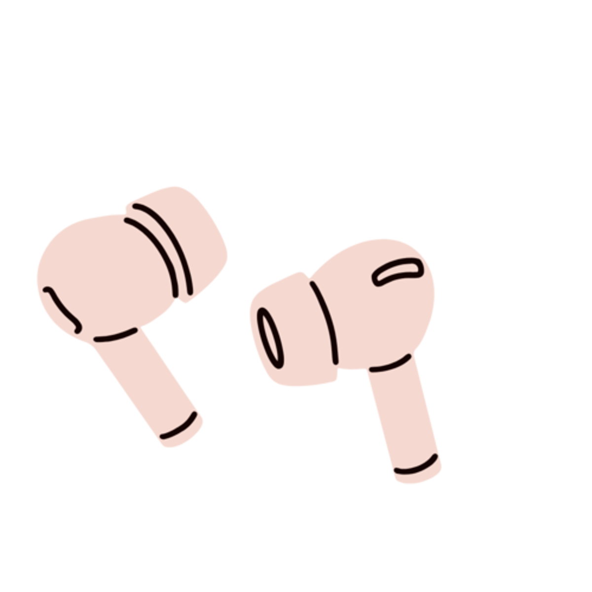 <p>I want to listen to music – where are my __________?</p>