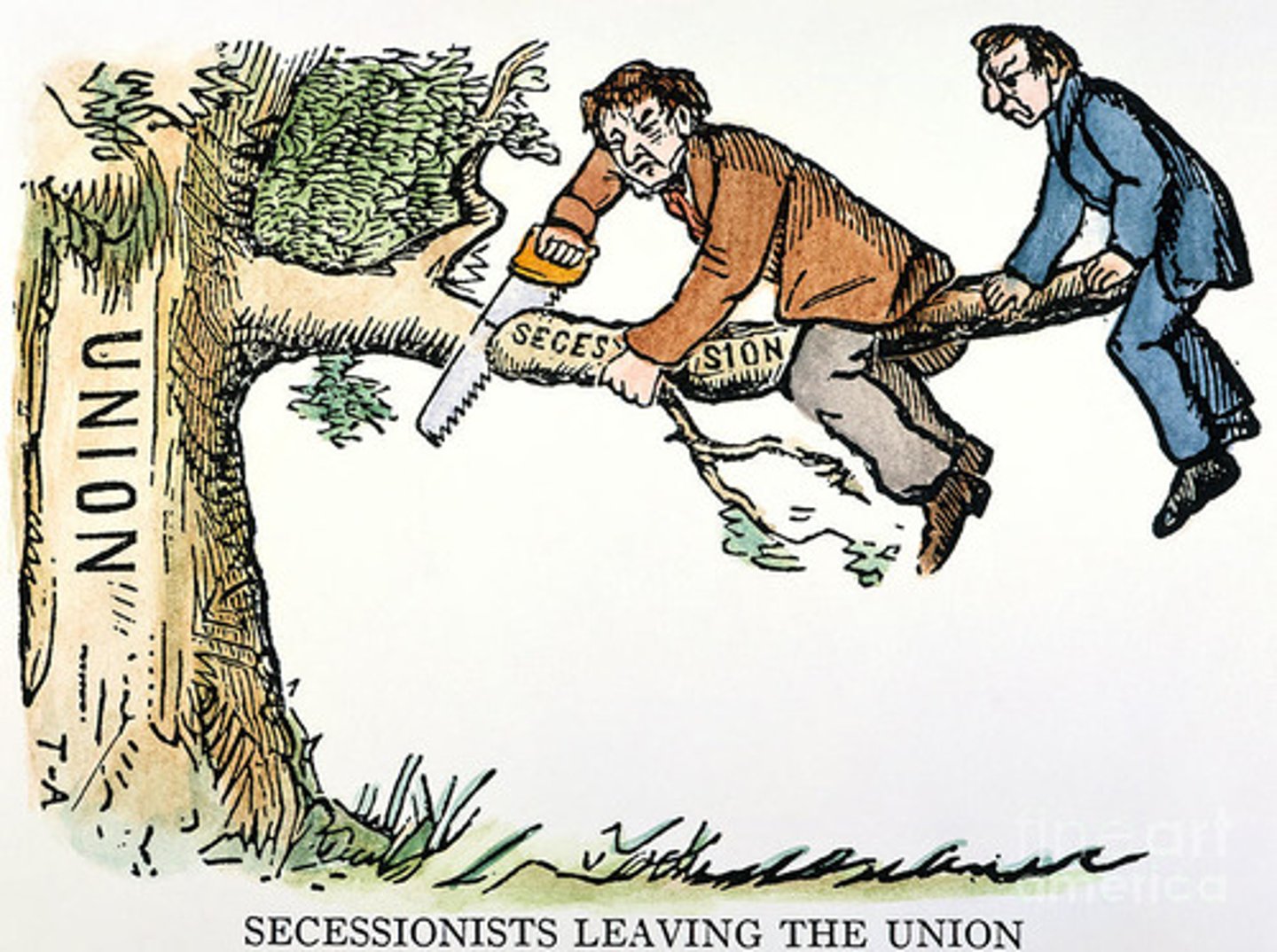 <p>Southerners favored freedom of trade &amp; believed in the authority of states over the fed. gov.--&gt; declared federal protective tariffs null and void; South believed individual state cannot defy fed. gov. alone; led to increased sense among Southerners as "minority" &amp; threat of secession rather than nullification was the South's ultimate weapon</p>