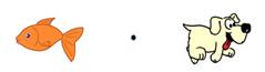<p>Imagine that your corpus collosum has been sectioned to minimize your epileptic seizures. You are aske dot look directly at the dot, as this image is flashed for a moment. Under these conditions, you would be most likely to:</p>